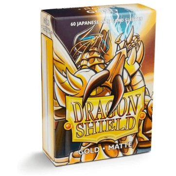 Dragon Shield Japanese Size Matte Gold