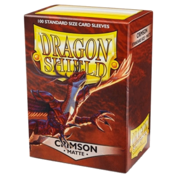 Dragon Shield Matte Crimson