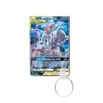 Mewtwo & Mew PKM Portachiavi
