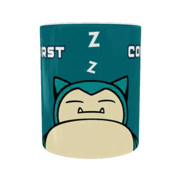 Pokemon Mug Snorlax But First...Coffee