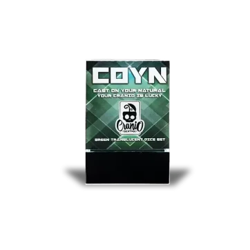Coyn Gaming Dice - Green- Set di Dadi