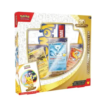Pokemon 30° Anniversario Collezione con Poster